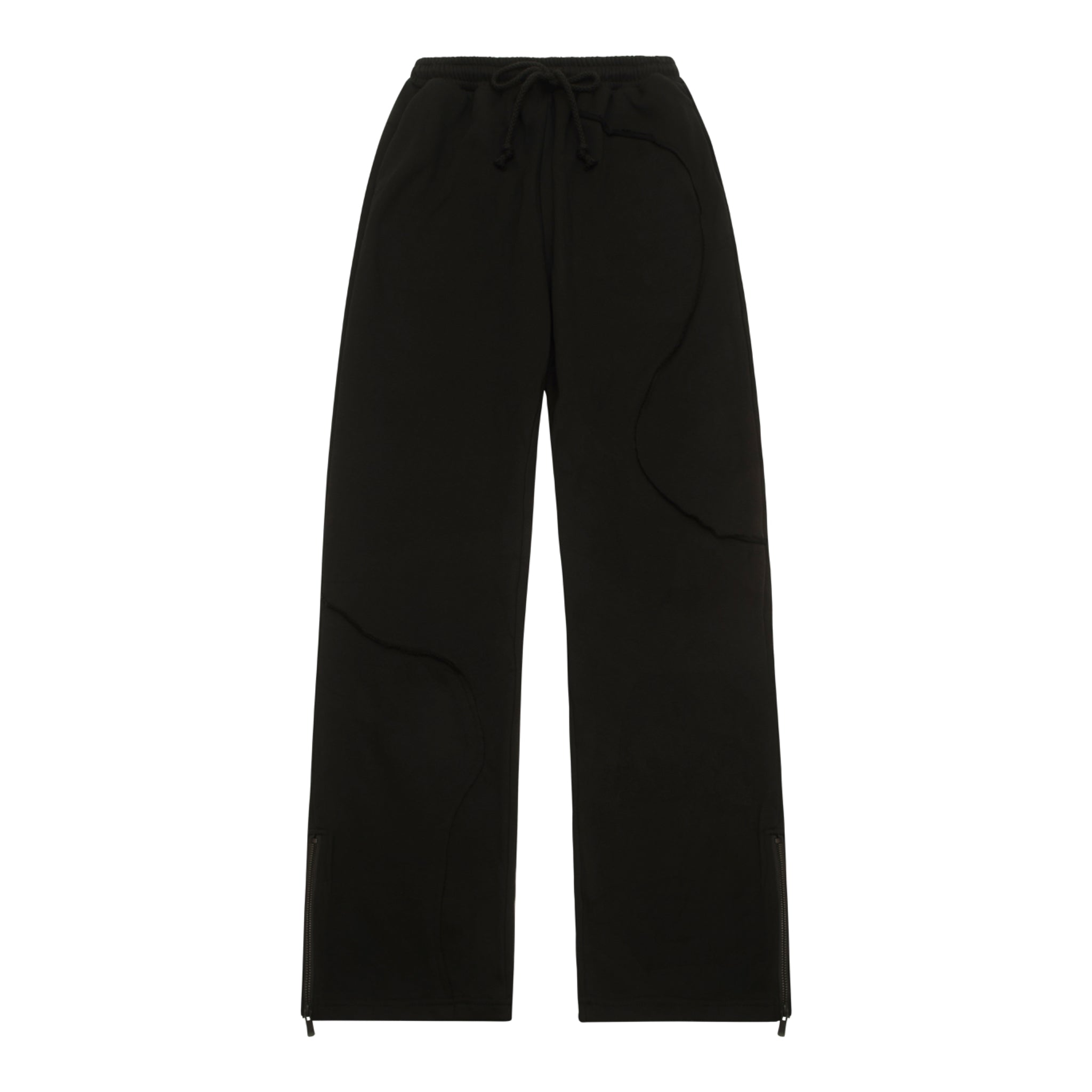 BLACK LIGHTWEIGHT BOTTOMS