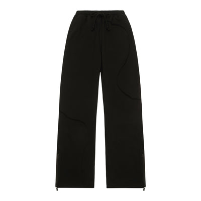 BLACK LIGHTWEIGHT BOTTOMS