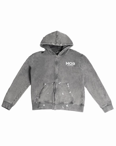 GREY MILANO HOODIE