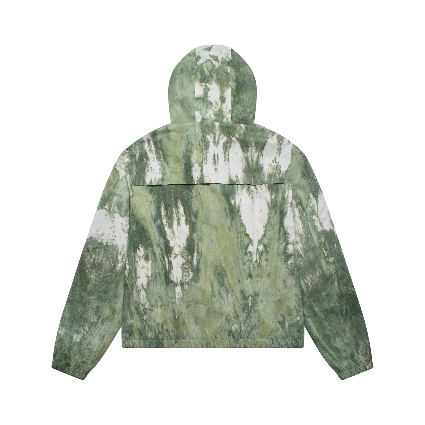 GREEN & WHITE CAMO WINDBREAKER