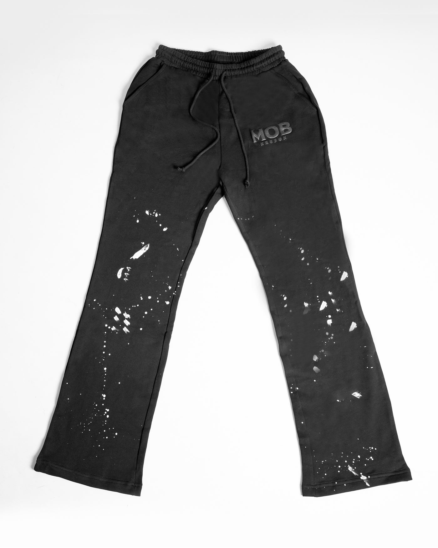 BLACK MILANO FLARES