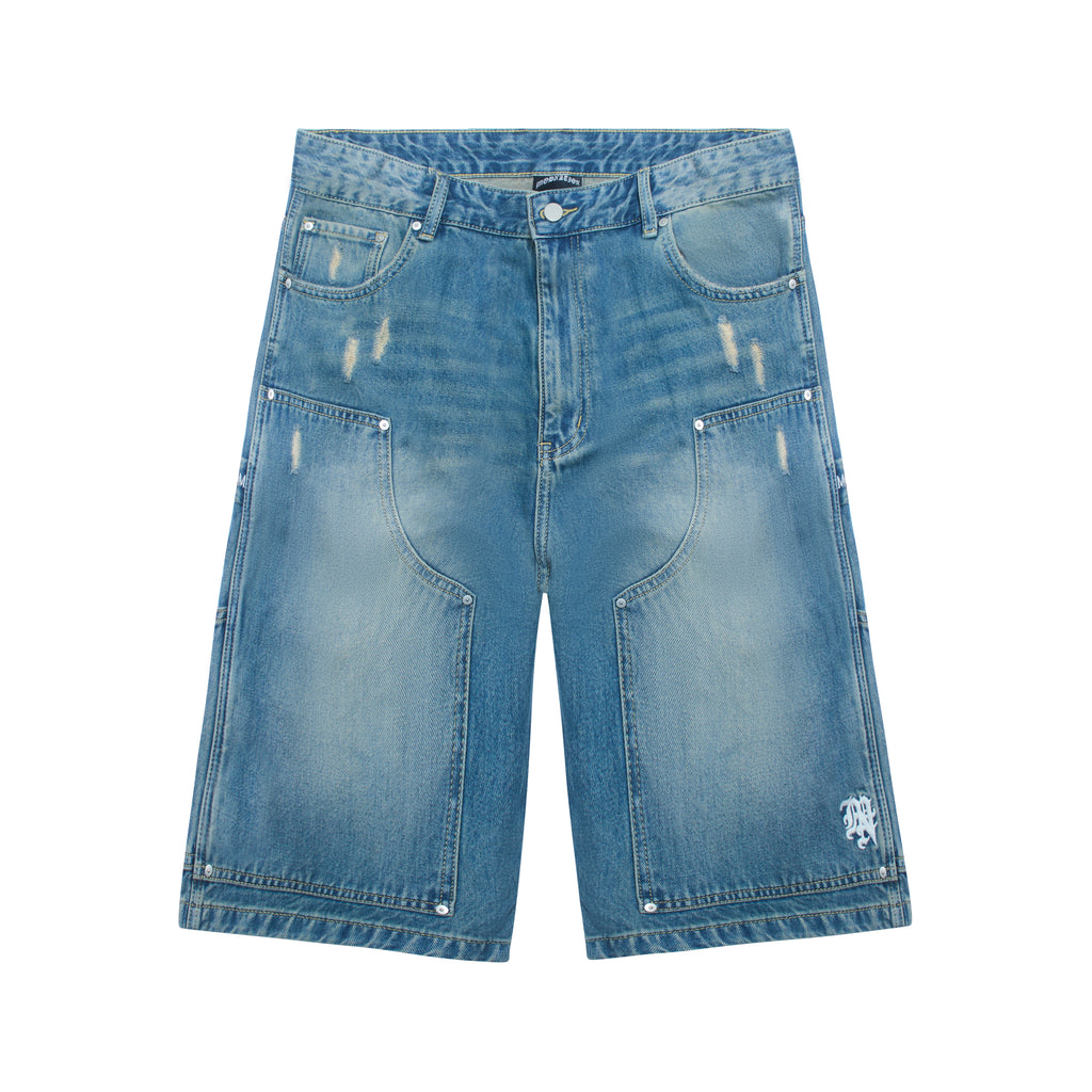 BLUE RIVET JORTS