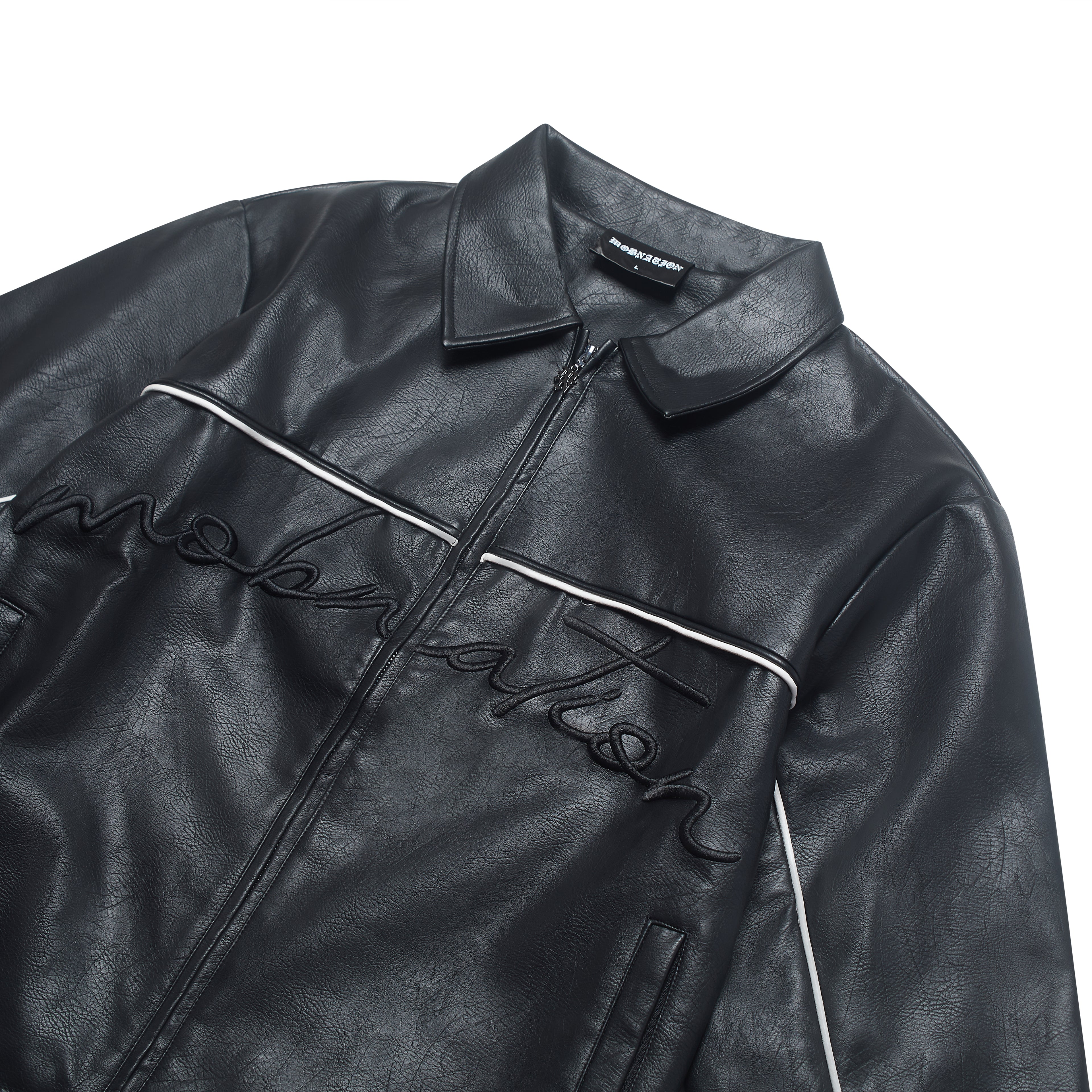 BLACK LEATHER