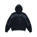 BLACK TECHNICAL WINDBREAKER