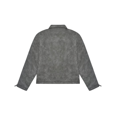 GREY LEATHER