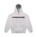 GREY BLURRED HOODIE