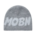 GREY ALPACA BEANIE