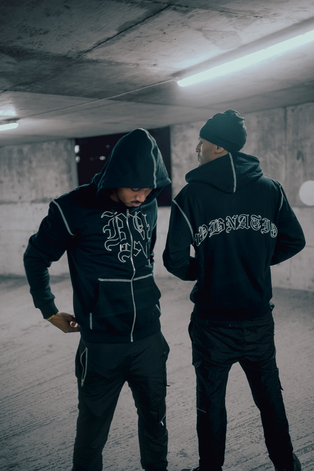 Black Paratici Hoodie