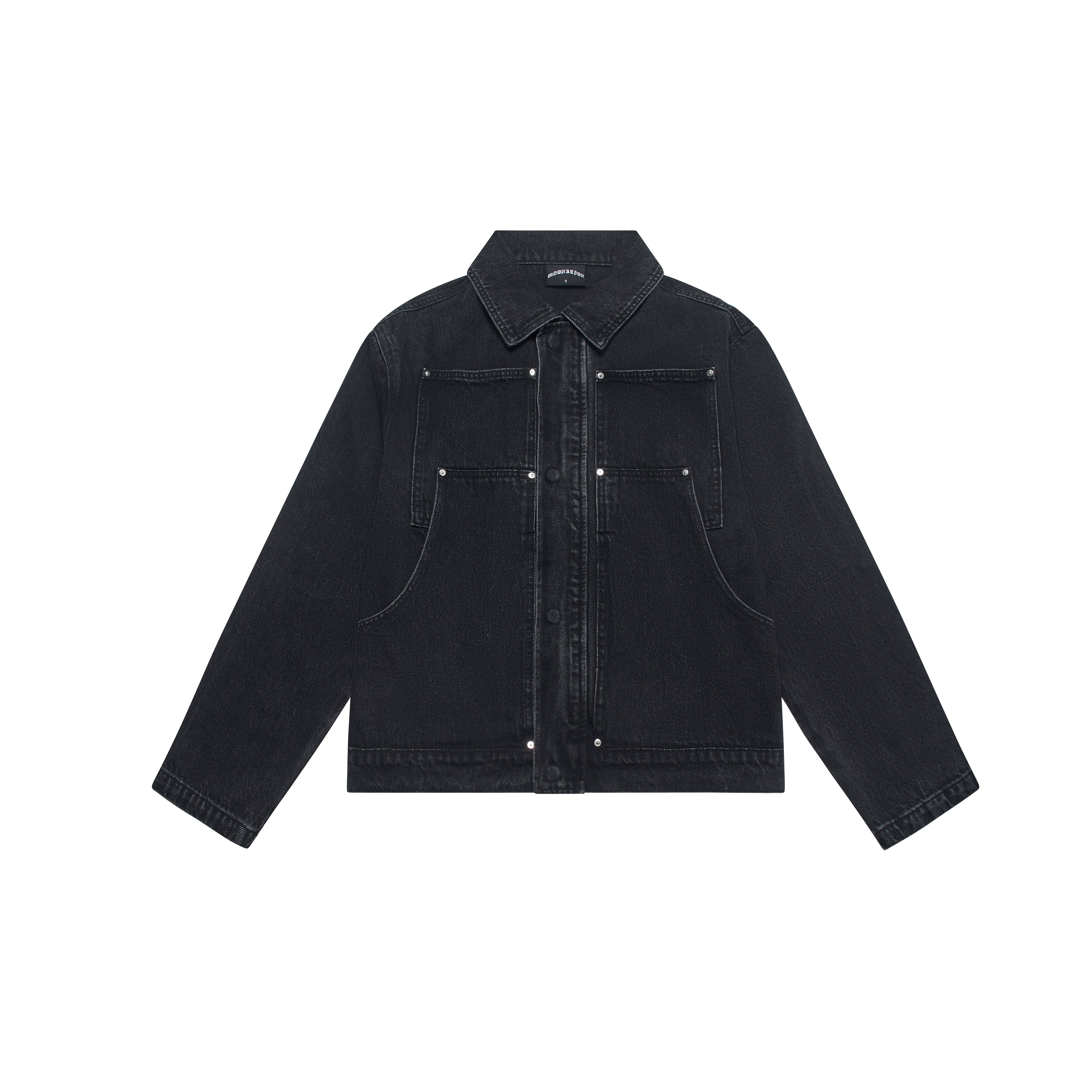 BLACK DENIM JACKET