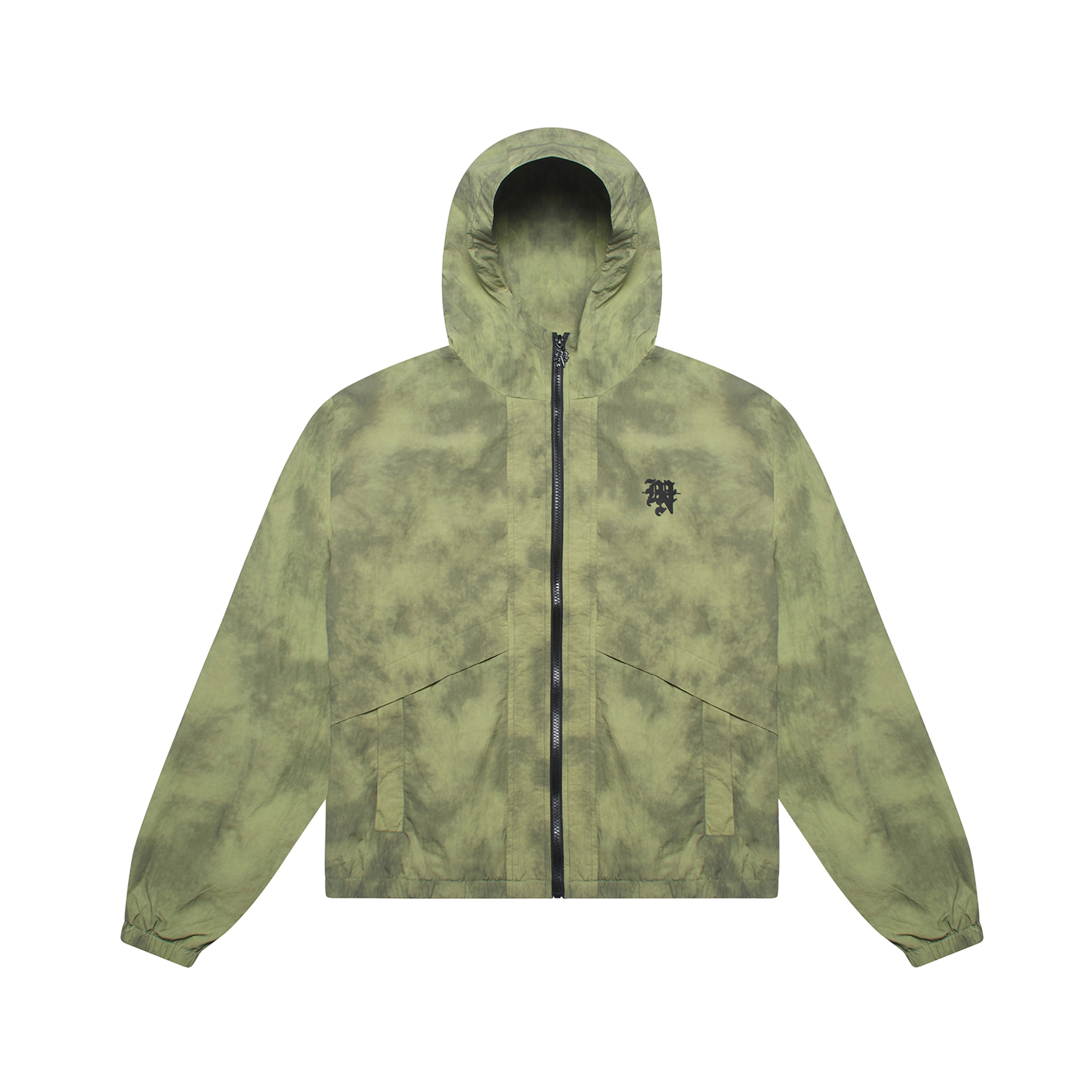 GREEN CAMO WINDBREAKER