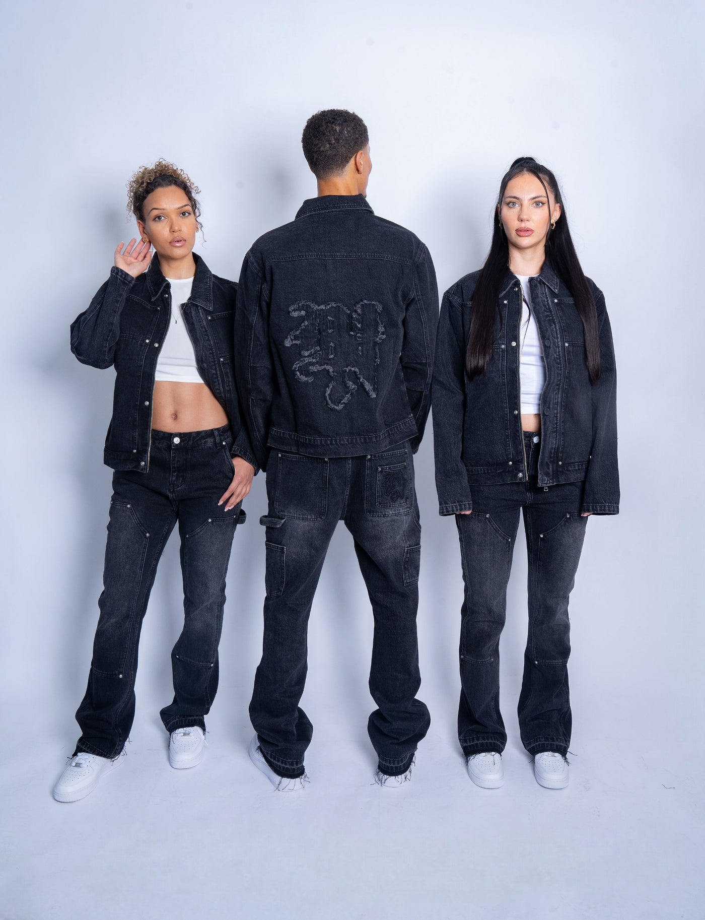 BLACK DENIM JACKET
