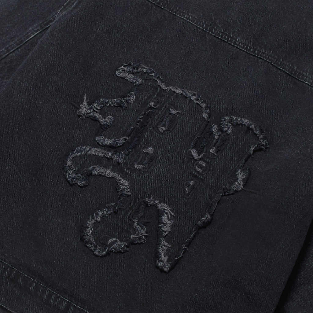 BLACK DENIM JACKET