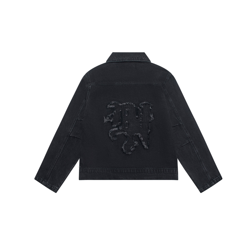 BLACK DENIM JACKET