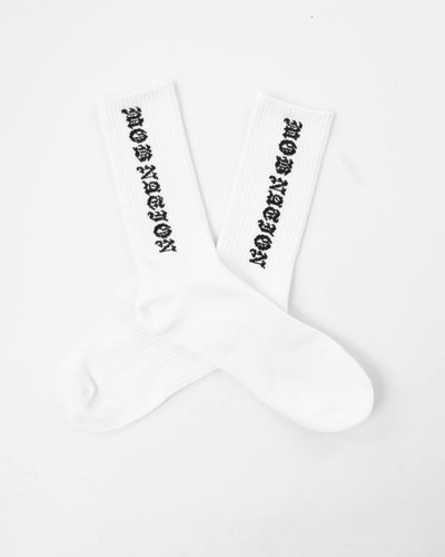 White essential socks