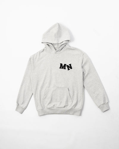 Grey Chenille Hoodie