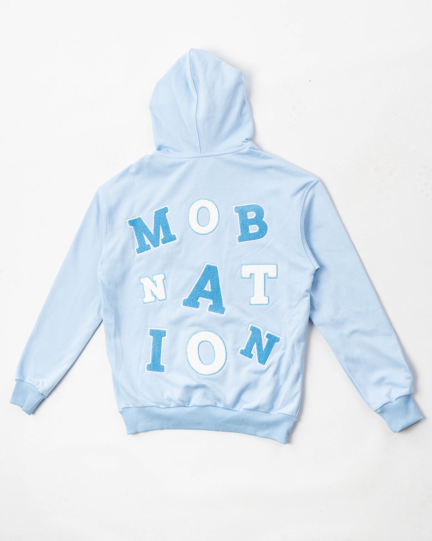 Sky Blue Chenille hoodie