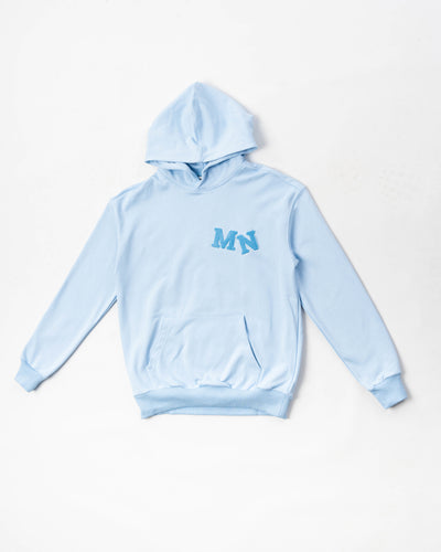 Sky Blue Chenille hoodie