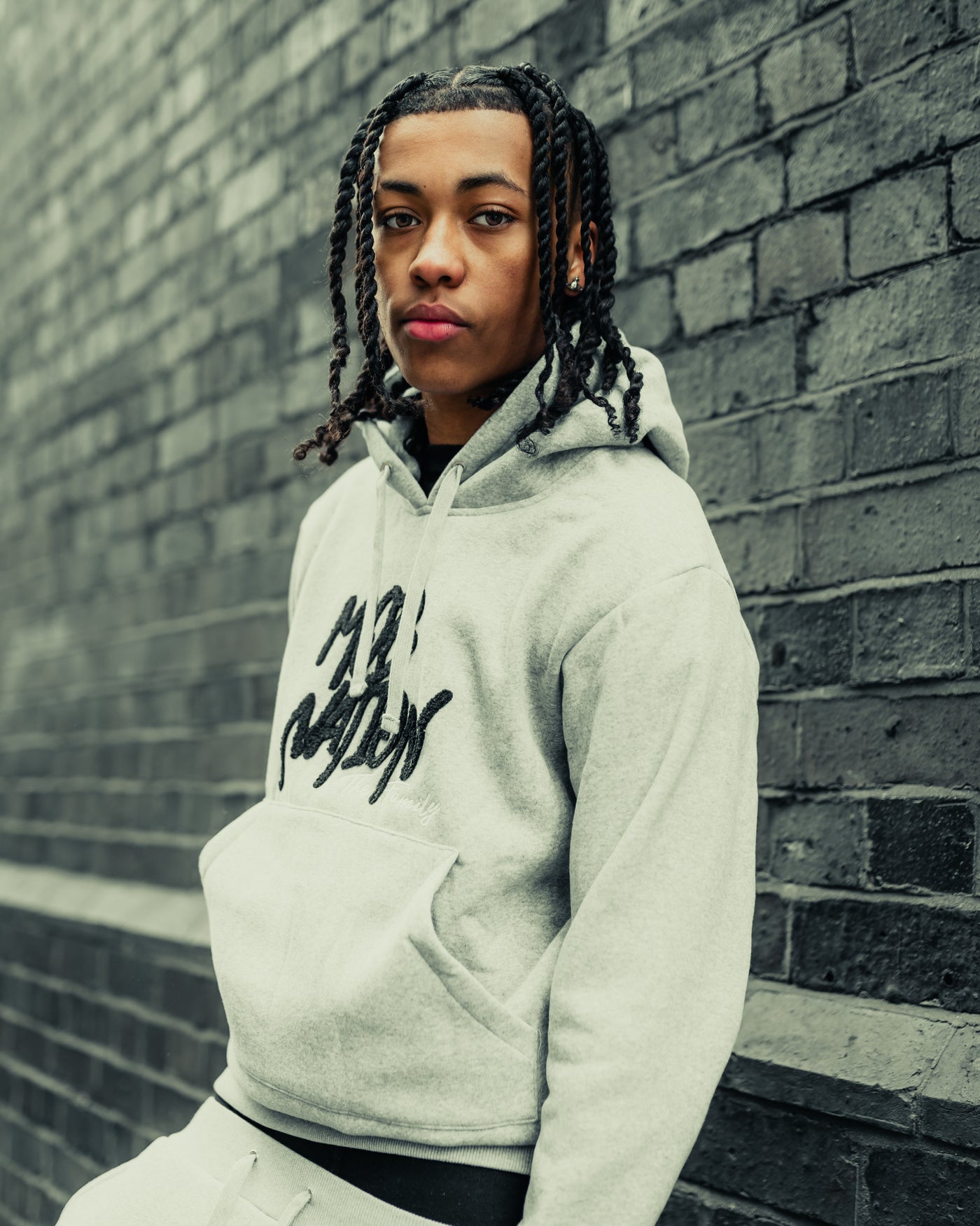 Grey Vetorri hoodie