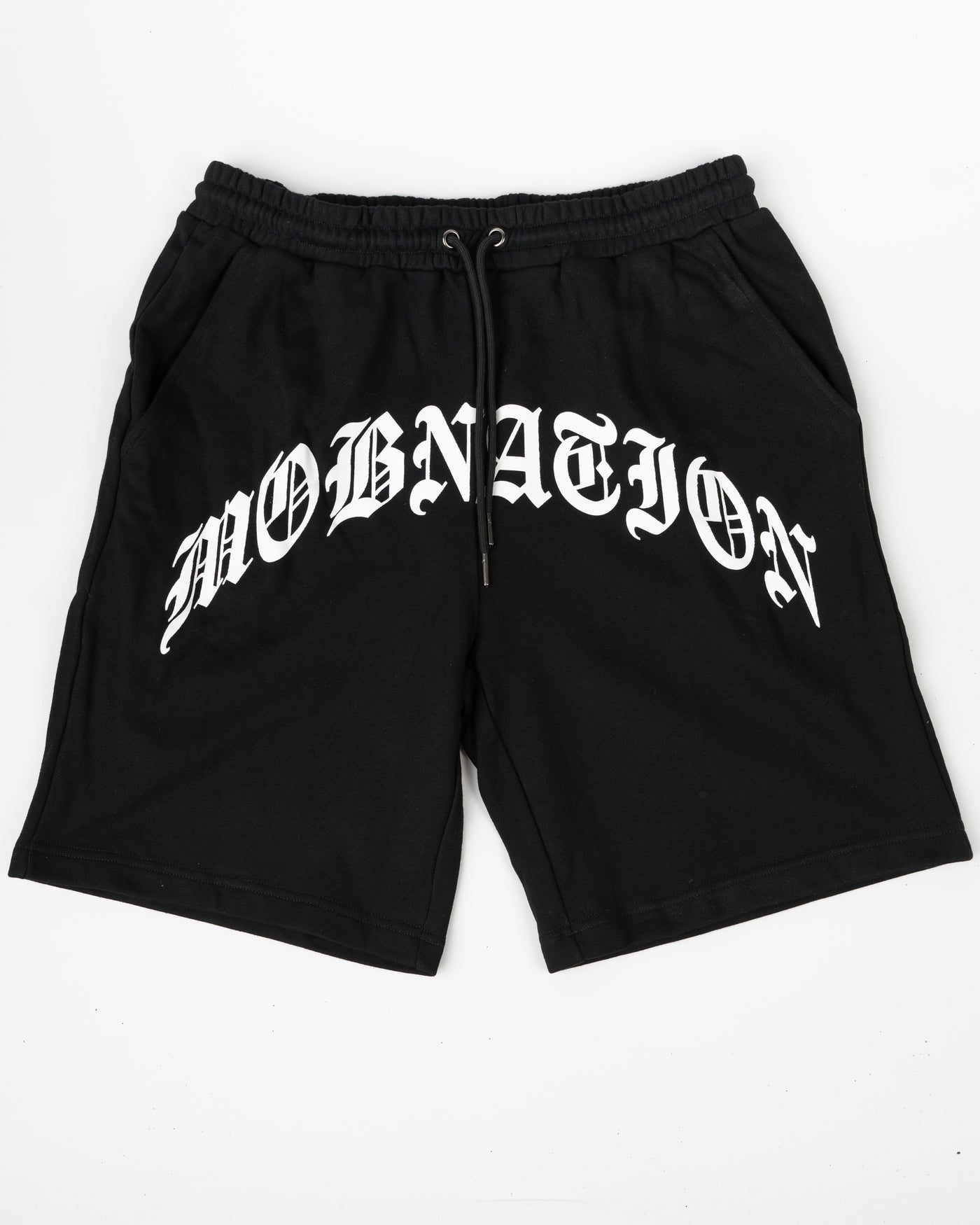 Black arched shorts – Mob Nation
